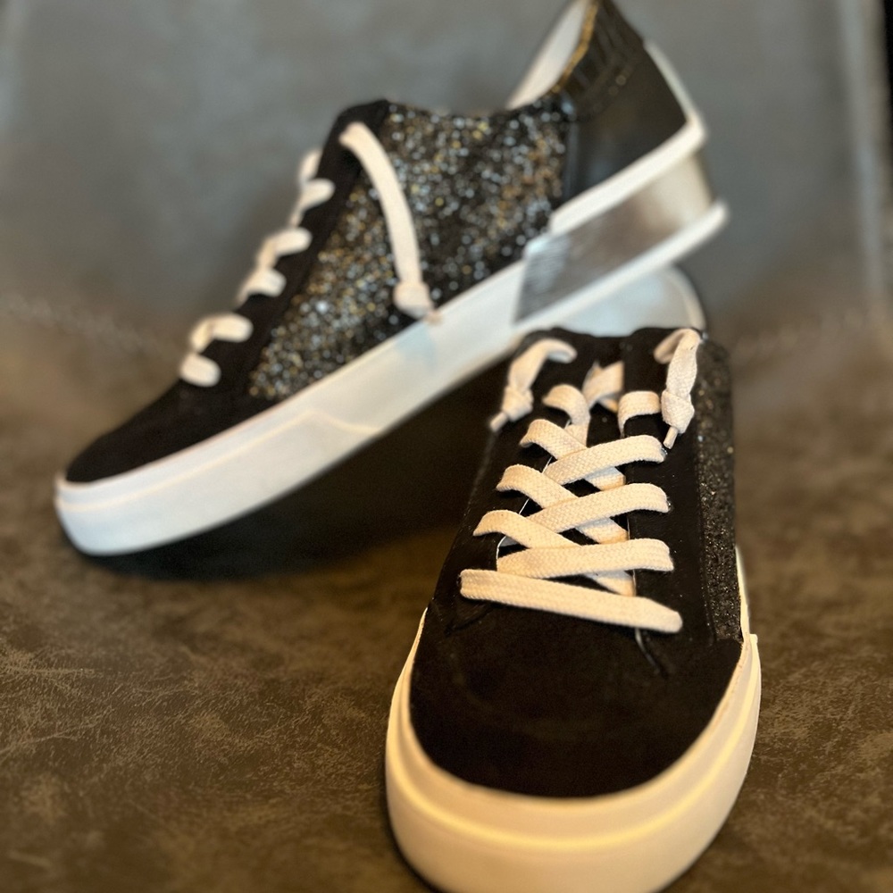 Dolce Vita Zole Slip-on Sneaker Black Glitter